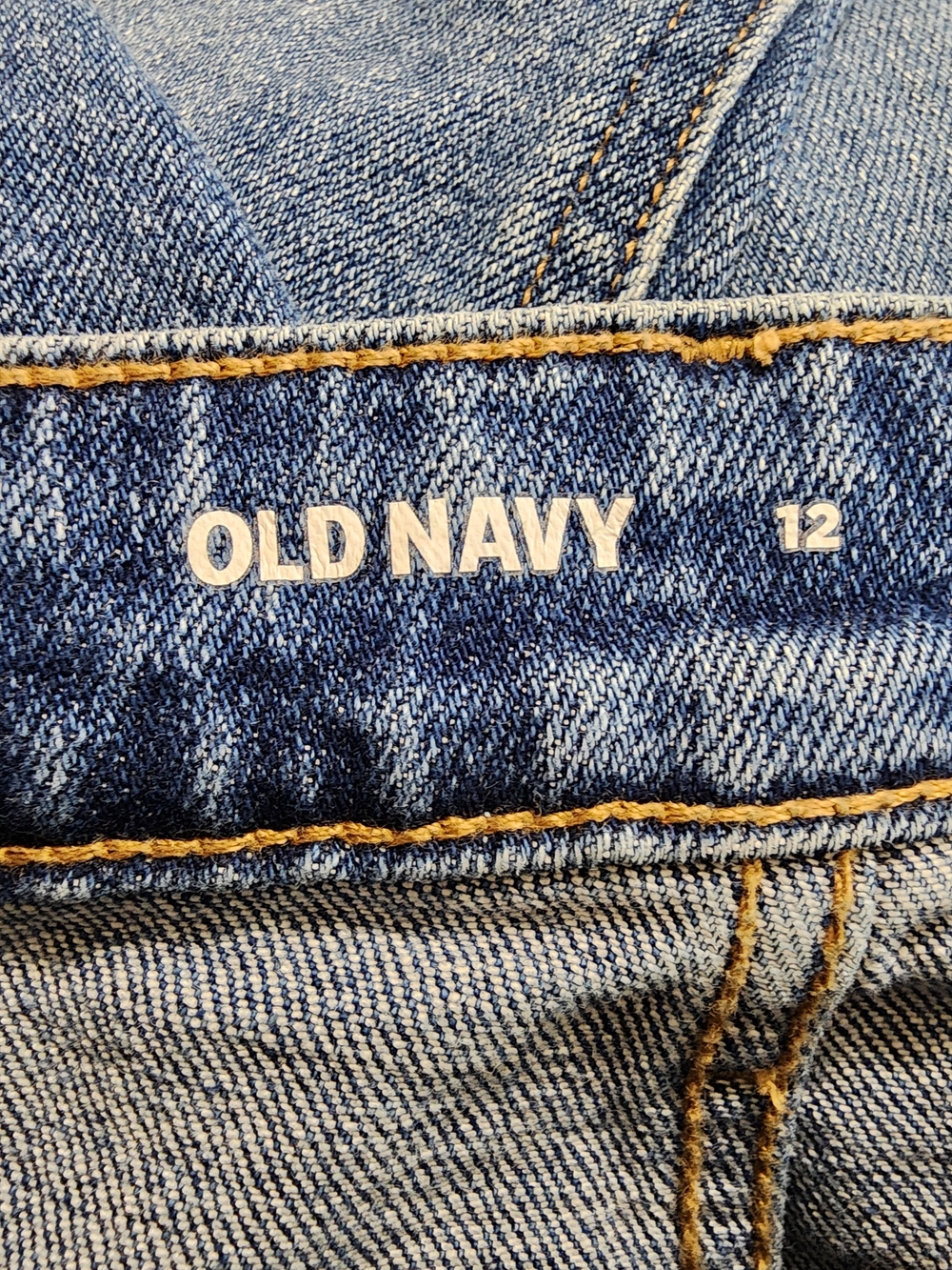 Old Navy High Rise Vintage Cropped Flare Jeans Size 12 - Picture 11 of 13